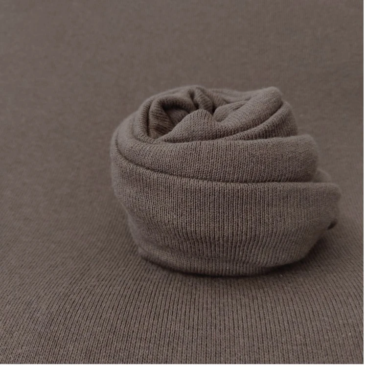 Nicole Chocolate organic cotton newborn set — fabric detail.jpg