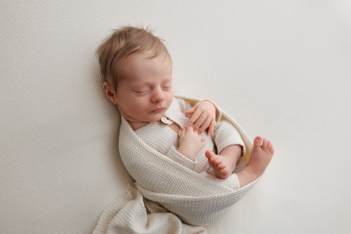 backdrop, wrap and romper for newborn photography - laura light beige.jpg