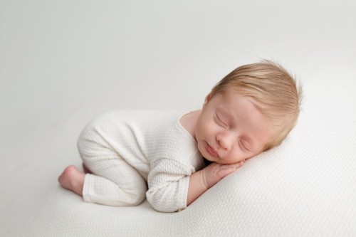 newborn pohotography romper and backdrop - laura light beige.jpg