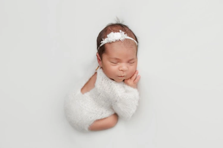 knitted newborn girl romper - mellody.jpg